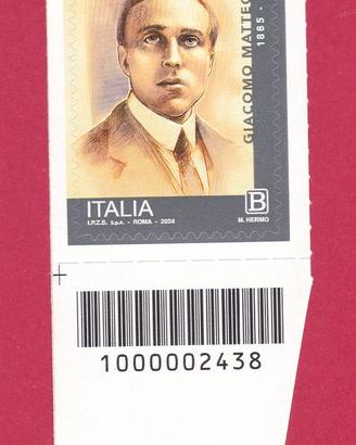 Italia 2024 - 100º ann, della morte di Matteotti