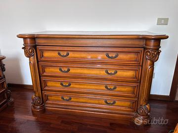 Camera   completa in noce