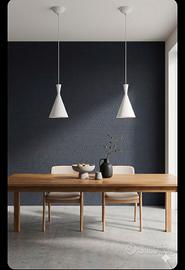 2 Lampade moderne a sospensione stile semplicita