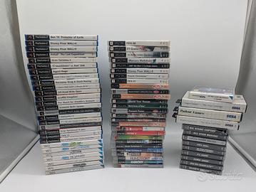 Collezione lotto videogiochi 5€ cadauno