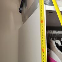 armadio senza sportelli 