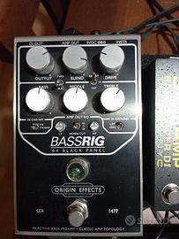 Origin Effects Bassrig Black Panel 