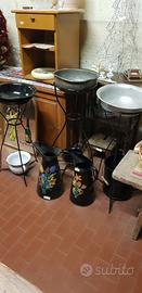 antico lavabo accessoriato
