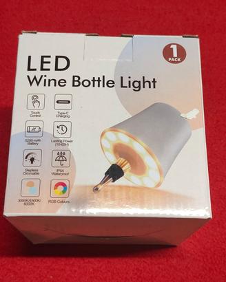 Lampada LED Ricaricabile USB per Bottiglia