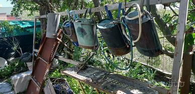 5 pompe per rame ottone