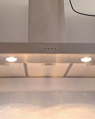 Cappa inox da 90 cm