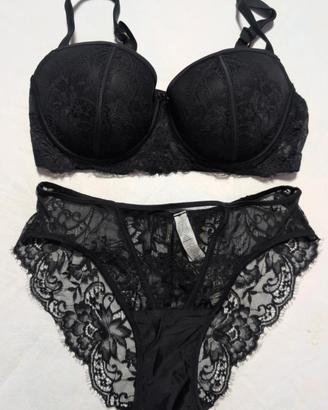 Completo lingerie Intimissimi Nero Sofia 4/C L