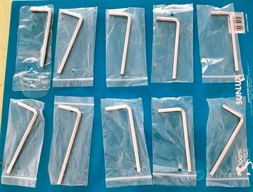SET 10 CHIAVI A BRUGOLA PER TRUSS ROD CHITARRA