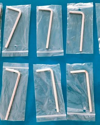 SET 10 CHIAVI A BRUGOLA PER TRUSS ROD CHITARRA