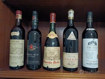 Vini da collezione 
