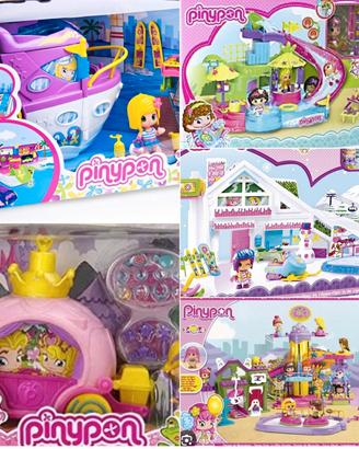 Vari playset del mondo delle PinyPon