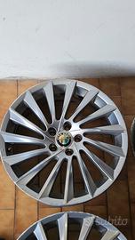 Cerchi Alfa Romeo Giulietta turbina 18" pollici