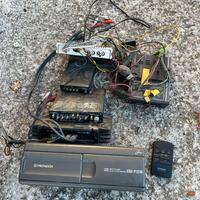 Lettore cd piooner con telecomando ed equalizzator