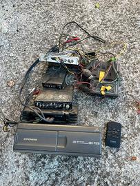 Lettore cd piooner con telecomando ed equalizzator