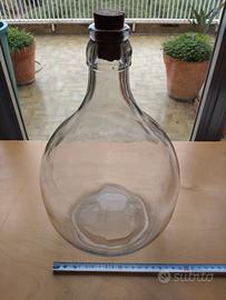 Boccia in vetro Ambrosio con tappo in sughero