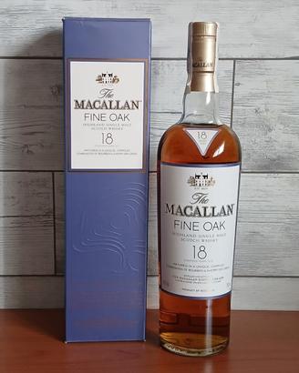 Whisky Macallan 18 years Fine Oak