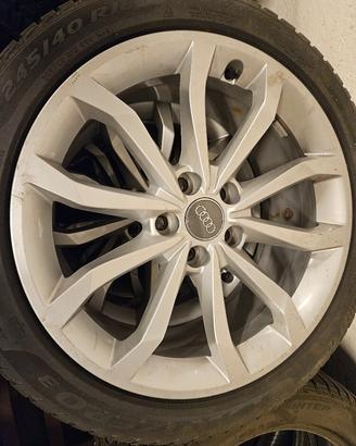 Cerchi in lega '18 originali Audi a4 cod14/cl