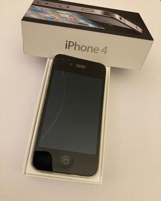 iPhone 4 rotto con scatola originale