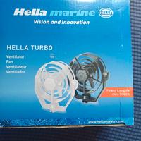 Ventilatore Hella Turbo Marine bianco 12v