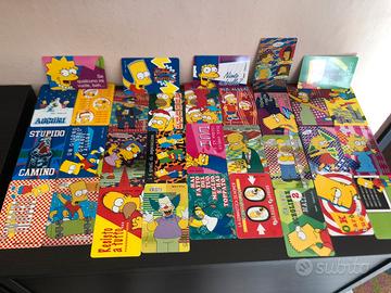Carte card Simpson merendine Kinder Ferrero