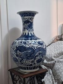 Grande vaso porcellana Cina