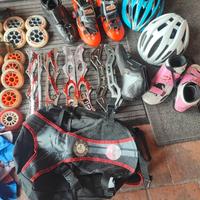  casco - pattini-pattinaggio velocità linea