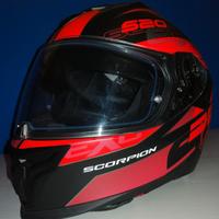 Casco Integrale Scorpion Exo-520 mai utilizzato 