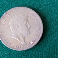 Ferdinando II - Piastra 1848