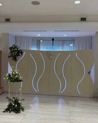 Pannello Decorativo Per Feste - 4x2m