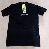 Diadora maglia divisa arbitro AIA FIGC, M nero