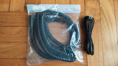 Cavetto telefonico estensibile telefono rete fissa