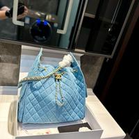 Borsa a tracolla in denim da donna