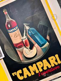 Campari manifesto originale - Nizzoli - vintage