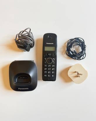 Telefono Cordless Panasonic KX-TG1611 Nero