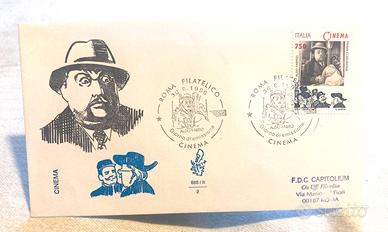 Centenario Cinema Aldo Fabrizi -Busta FDC Numerata