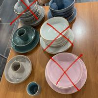 Set piatti e bicchieri