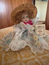 Bambola porcellana capodimonte biscuit