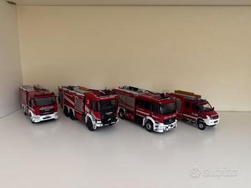 Modellini camion Vigili del fuoco scala 1/43