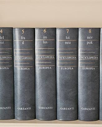 Enciclopedia Europea Garzanti - Completa 11 Volumi