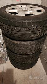 Gomme invernali 225/55 R16 su cerchi Audi ET 0,45 