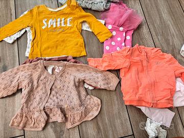 👶 Lotto abbigliamento neonata 1-3 mesi
