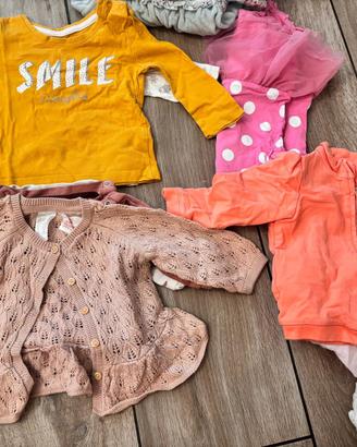 👶 Lotto abbigliamento neonata 1-3 mesi
