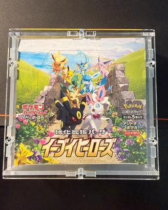 Pokemon Eevee heroes  booster box display S6a
