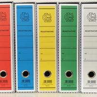 REGISTRATORI PER FATTURE (12 pezzi)