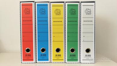 REGISTRATORI PER FATTURE (12 pezzi)