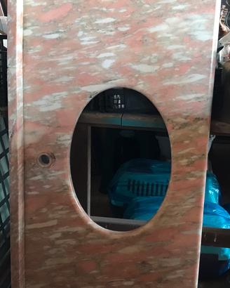 Marmo rosa per mobile bagno