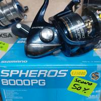mulinello SHIMANO SPHEROS 8000PG