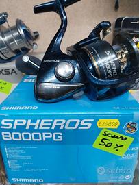 mulinello SHIMANO SPHEROS 8000PG
