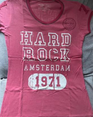 T-Shirt Hard Rock Cafe Amsterdam- pari al nuovo