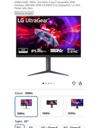 Monitor LG ULTRAGEAR 32'